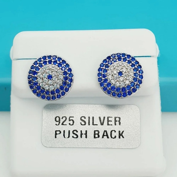 "925 Sterling Silver CZ Beautiful Earrings for Women, 1USPAR4235 - Picture 1 of 11